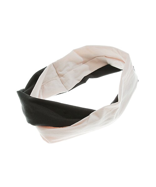 Green Parks fuuwa（グリーンパークスフーワ）の「【Special Price】配色クロスターバン（ヘアアクセ・ブラック/イエロー/ネイビー・F）」の7枚目の写真