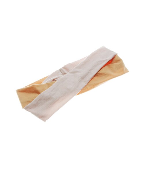 Green Parks fuuwa（グリーンパークスフーワ）の「【Special Price】配色クロスターバン（ヘアアクセ・ブラック/イエロー/ネイビー・F）」の3枚目の写真