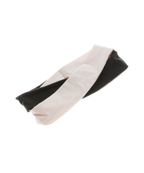 Green Parks fuuwa（グリーンパークスフーワ）の「【Special Price】配色クロスターバン（ヘアアクセ・ブラック/イエロー/ネイビー・F）」の4枚目の写真