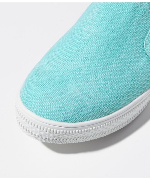 Juze（ジュゼ）の「【先行受注】スリッポンスニーカー（スニーカー・レディース・ホワイト/グリーン/ネイビー・M/L）」の8枚目の写真