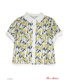 paravion（パラビオン）の「チューリップ柄ブラウス（）」 - WEAR