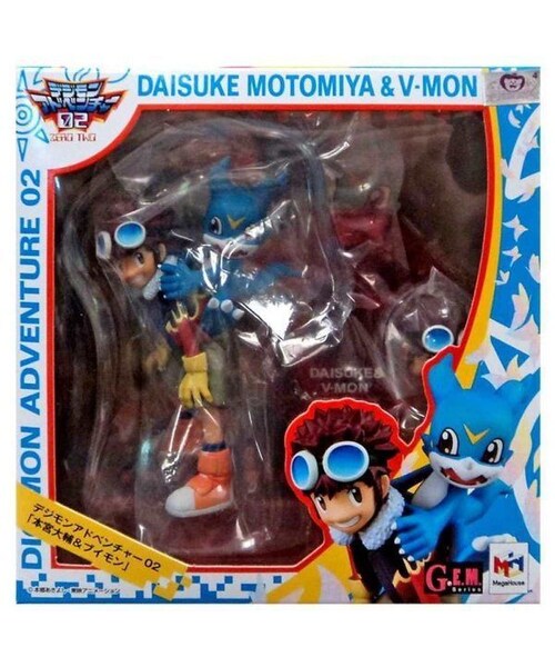 No Brand ノーブランド の デジモン Digimon メガハウス Megahouse フィギュア おもちゃ Gem Series Daisuke Motomiya V Mon Pvc Figure フィギュア Wear