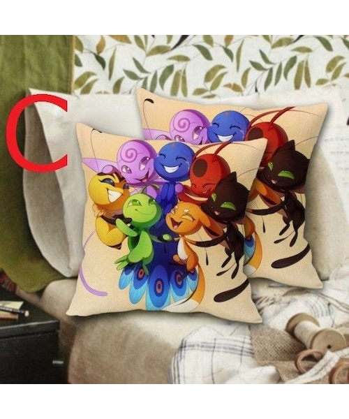 no brand（ノーブランド）の「ミラキュラス レディバグ  シャノワール   クッション 抱き枕カバー  ティッキー プラッグ（クッション/クッションカバー・その他）」の4枚目の写真