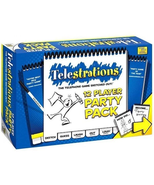no brand（ノーブランド）の「テレストレーション Telestrations ユーエスアポリー USAopoly ボードゲーム おもちゃ