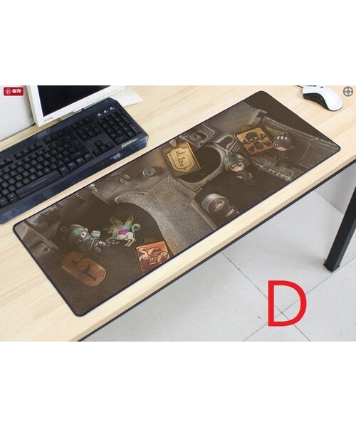 no brand（ノーブランド）の「レインボーシックス シージ  ゲーミング マウスパッド 800×300×2mm Tom Clancy's Rainbow Six Siege  R6S  シージグッズ（その他雑貨・その他）」の4枚目の写真