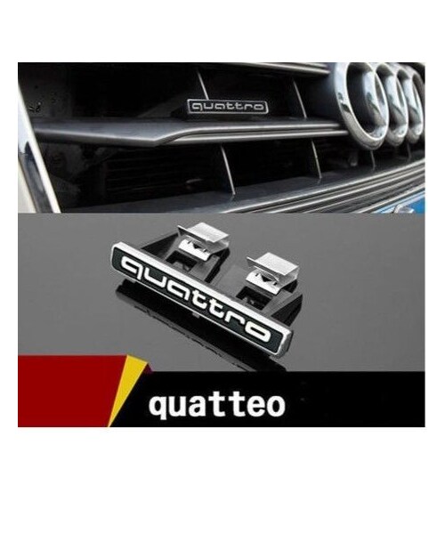 No Brand ノーブランド の アウディ ステッカー Quattro Abs バッジ Audi A3 l A6l A8 Q3 Q5 Q7 Tt H その他 Wear