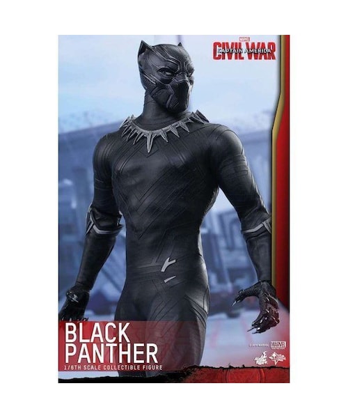 ホットトイズ ブラックパンサー シビルウォー 開封品 HOT TOYS