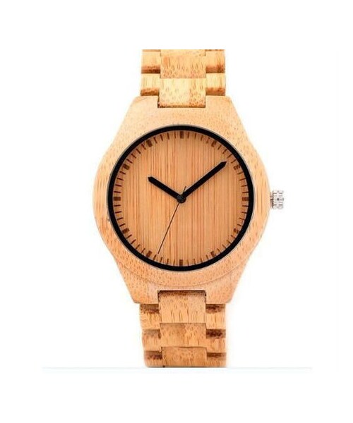 No Brand ノーブランド の ボボバード Bobo Bird シンプル 木製腕時計 クォーツ 木の温もり 自然に優しい天然木 スタイリッシュ アナログ腕時計 Wear