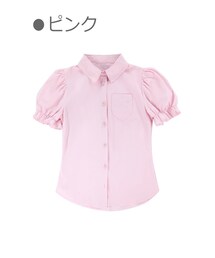 Bobon21 | パフスリガーリーブラウス-全２色-(シャツ/ブラウス)