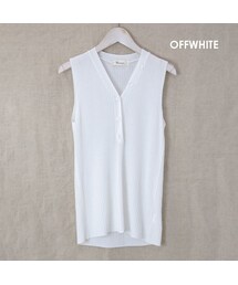 Sheson | リブヘンリータンク(タンクトップ)