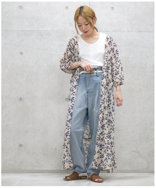 w closet（ダブルクローゼット）の「チェリー柄ギャザーガウン