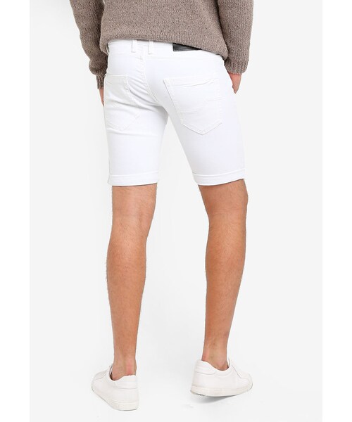 Indicode Jeans(インディコーデジーンズ)の「Kaden Rip & Repair Fitted Denim Shorts(その他・メンズ・Offwhite・S/M/L/XL)」の2枚目の写真