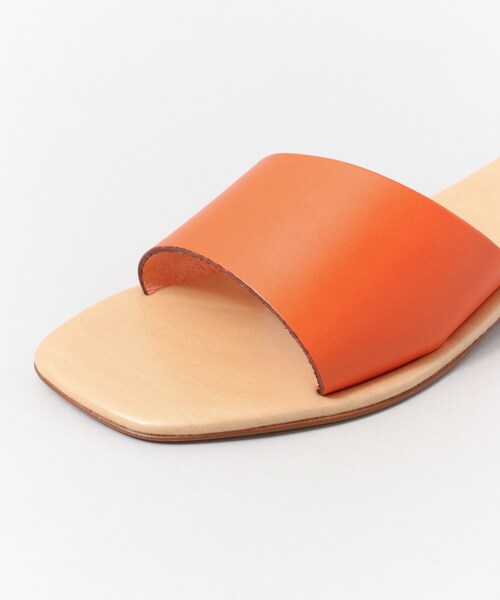 eness（エネス）の「ENESS フラットサンダル（シューズ・レディース・ORANGE/別注NAVY・36/37/38）」の9枚目の写真