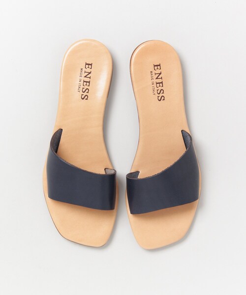 eness（エネス）の「ENESS フラットサンダル（シューズ・レディース・ORANGE/別注NAVY・36/37/38）」の5枚目の写真