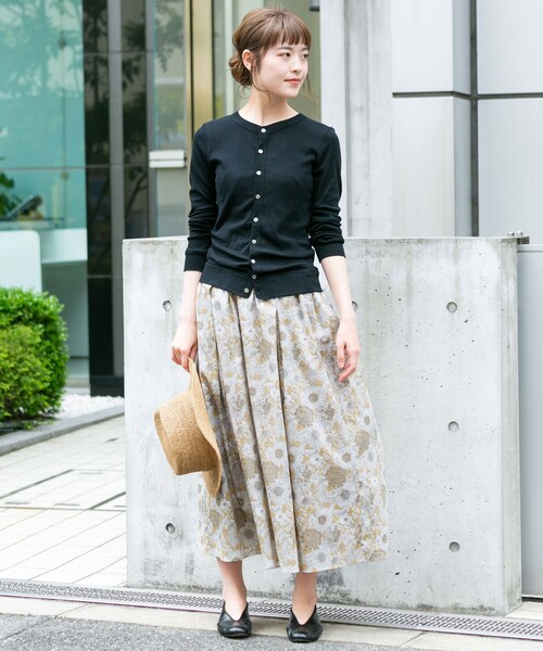 かぐれ（カグレ）の「リバティプリントギャザースカート（スカート・レディース・CAPEL/DUNCLARE/STRAWBERRY・FREE）」の8枚目の写真