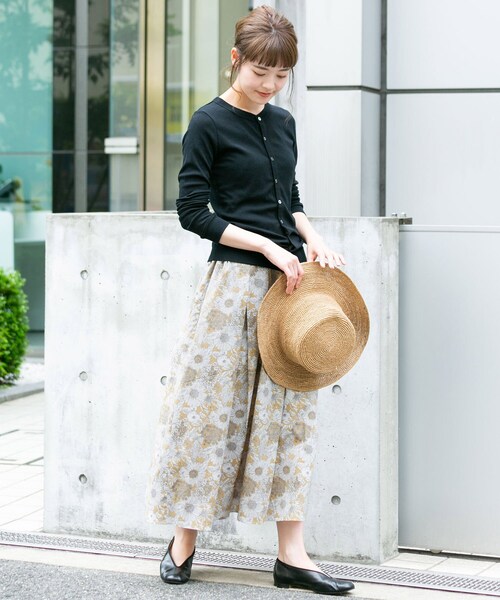 かぐれ（カグレ）の「リバティプリントギャザースカート（スカート・レディース・CAPEL/DUNCLARE/STRAWBERRY・FREE）」の9枚目の写真