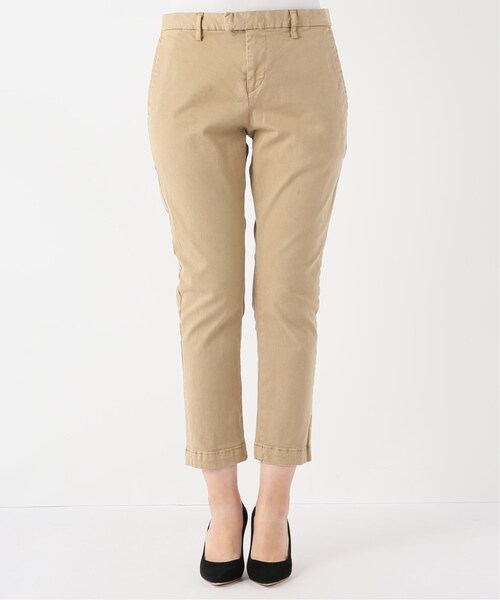 Deuxieme Classe ドゥーズィエムクラス 美品 リブパンツ ベージュ Deuxieme Classe（ドゥーズィエムクラス）の「ベージュ（）」 - WEAR