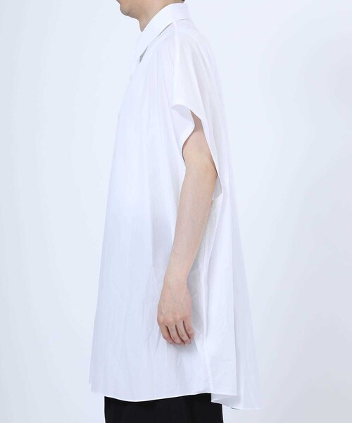 LAD MUSICIAN ノースリーブシャツ　ロング　スーパーブラック　42 LAD MUSICIAN ONLINE SHOP
