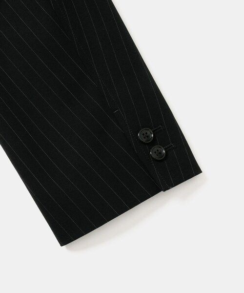 Graphpaper(グラフペーパー)の「Graphpaper SELVAGE WOOL JACKET(ジャケット/アウター・メンズ・NAVY ST/BLACK/NAVY/BLACK ST・1/2)」の18枚目の写真