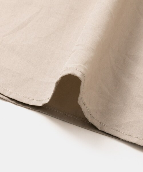 Graphpaper（グラフペーパー）の「Graphpaper BROAD OVERSIZED SHORT-SLEEVE SHIRT（トップス・メンズ・BEIGE/WHITE/BLUE/NAVY・FREE）」の18枚目の写真