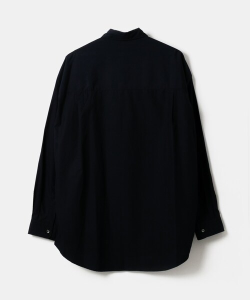 Graphpaper（グラフペーパー）の「Graphpaper BROAD OVERSIZED LONG-SLEEVE SHIRT（トップス・メンズ・BEIGE/WHITE/BLUE/NAVY・FREE）」の13枚目の写真