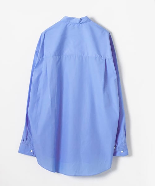 Graphpaper（グラフペーパー）の「GraphpaperOversized Shirts（トップス・メンズ・SAX/WHITE/NAVY・FREE）」の7枚目の写真