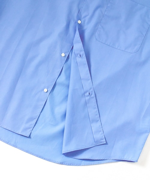 Graphpaper（グラフペーパー）の「GraphpaperOversized Shirts（トップス・メンズ・SAX/WHITE/NAVY・FREE）」の14枚目の写真