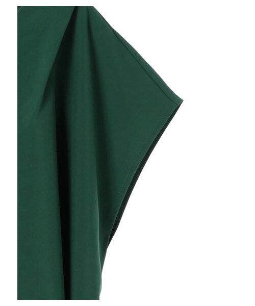 earth music&ecology（アースミュージックアンドエコロジー）の「・ウエストリボンVネックワンピース（ワンピース/ドレス・ベージュ/マスタード/グリーン/ネイビー・F）」の9枚目の写真