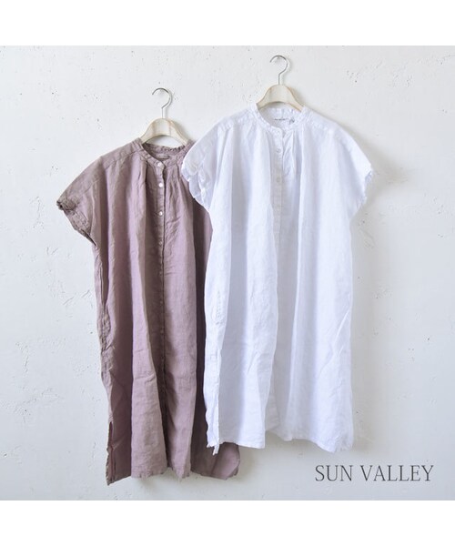 Sun Valley サンバレー の Sunvalley リネンフレンチワンピース ワンピース Wear
