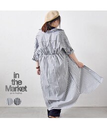 IN THE MARKET | ロングシャツワンピース(シャツワンピース)