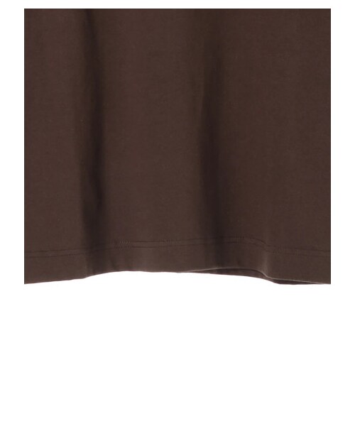 GARAGE OF GOOD CLOTHING(ガレージオブグッドクロージング)の「ショート丈ロゴT(トップス・ホワイト/ブラウン・F)」の5枚目の写真