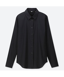 UNIQLO | スーピマコットンストレッチシャツ（長袖）(シャツ/ブラウス)