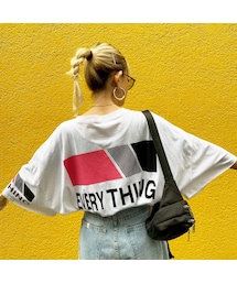 no brand | BIGBIGTシャツ｢Everything｣ #590(Tシャツ/カットソー)