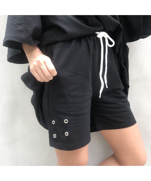 no brand（ノーブランド）の「スウェットパンツ｢半分さん｣（その他パンツ・レディース・その他）」の7枚目の写真