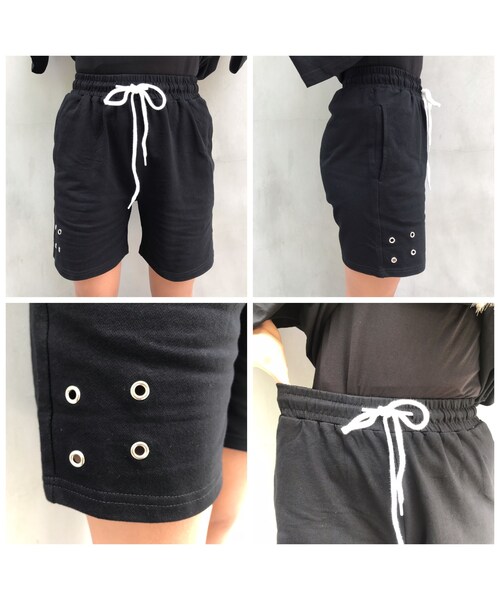 no brand（ノーブランド）の「スウェットパンツ｢半分さん｣（その他パンツ・レディース・その他）」の9枚目の写真