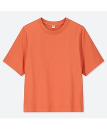 UNIQLO | クロップドクルーネックT（半袖）(Tシャツ/カットソー)