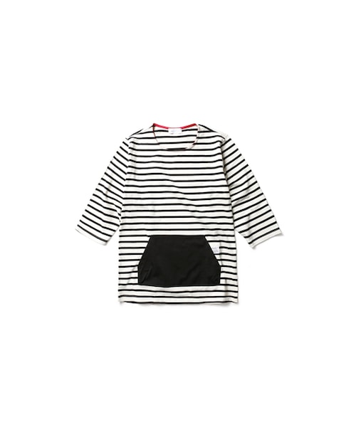 LIFUL MINIMAL GARMENTS.(ライフルミニマルガーメンツ)の「STRIPE POCKET 3/4 ivory(その他・メンズ・その他・S/M/L)」の1枚目の写真