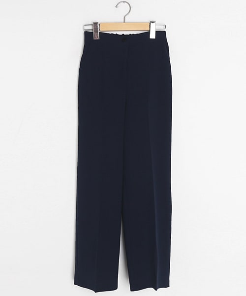 DHOLIC（ディーホリック）の「バックゴムワイドスラックス（スラックス・レディース・グリーン/ブラック/ベージュ/ブルー/パープル・FREE）」の4枚目の写真