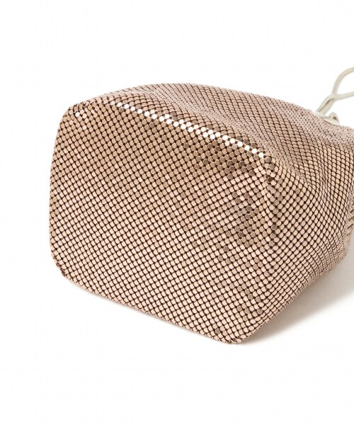 Andemiu（アンデミュウ）の「メタルメッシュバッグ（バッグ・シルバー/ブラウン）」の12枚目の写真