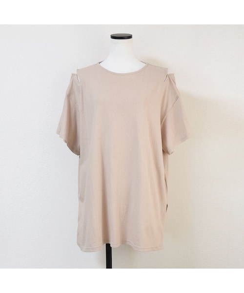 no brand（ノーブランド）の「ショルダースリットオーバーTEE（Tシャツ/カットソー・レディース・その他）」の12枚目の写真