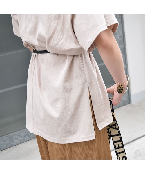 no brand（ノーブランド）の「ショルダースリットオーバーTEE（Tシャツ/カットソー・レディース・その他）」の9枚目の写真