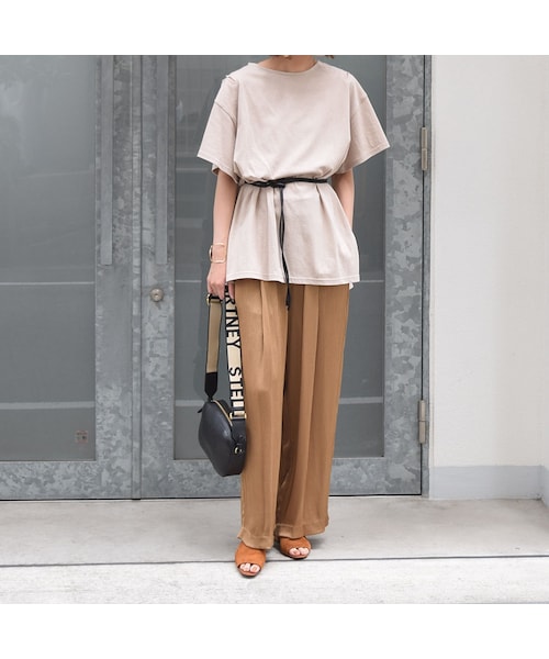 no brand（ノーブランド）の「ショルダースリットオーバーTEE（Tシャツ/カットソー・レディース・その他）」の7枚目の写真