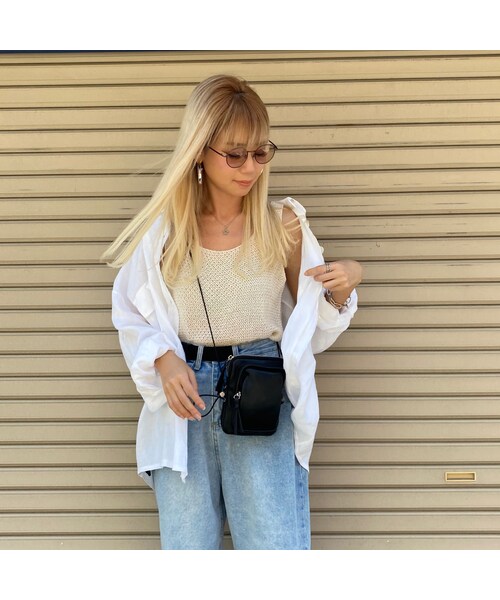 no brand（ノーブランド）の「リネンBIGシャツ｢ハリっとくん｣（シャツ/ブラウス・レディース・その他）」の4枚目の写真