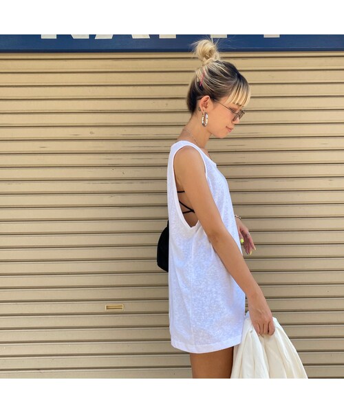 no brand(ノーブランド)の「カサカサストレッチタンク(タンクトップ・レディース・その他)」の6枚目の写真