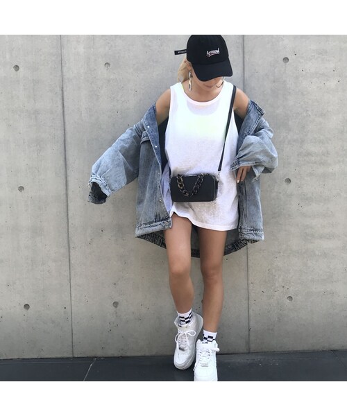 no brand(ノーブランド)の「カサカサストレッチタンク(タンクトップ・レディース・その他)」の9枚目の写真