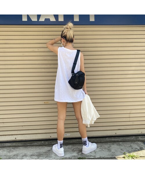 no brand(ノーブランド)の「カサカサストレッチタンク(タンクトップ・レディース・その他)」の7枚目の写真