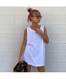 no brand | カサカサストレッチタンク(タンクトップ)