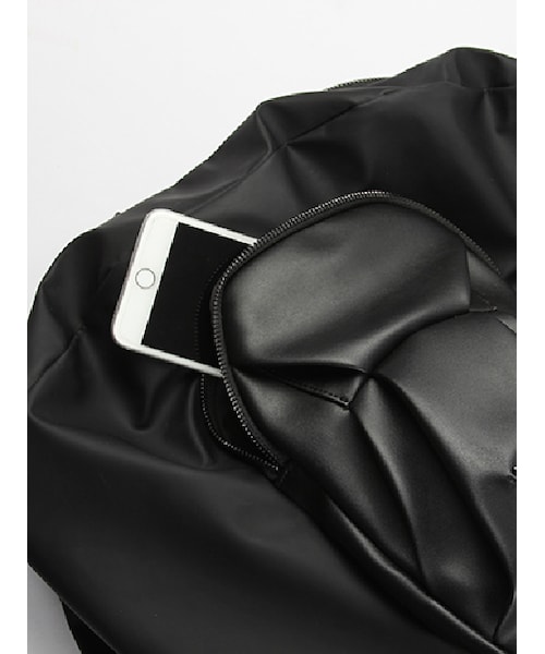 Oribagu（オリバグ）の「ORIBAGU折り紙バッグ＿バックパック＿ブラックライオン（バックパック/リュック・レディース・ブラック・ONE SIZE）」の3枚目の写真