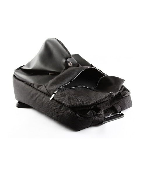 Oribagu（オリバグ）の「ORIBAGU折り紙バッグ＿バックパック＿ブラックライノ(S)（バックパック/リュック・レディース・ブラック・S）」の7枚目の写真