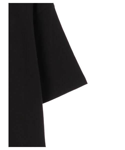 earth music&ecology(アースミュージックアンドエコロジー)の「SET2点 カットチュニック+ギャザースカート(ワンピース/ドレス・オフホワイト/ブラック/ベージュ・F)」の4枚目の写真